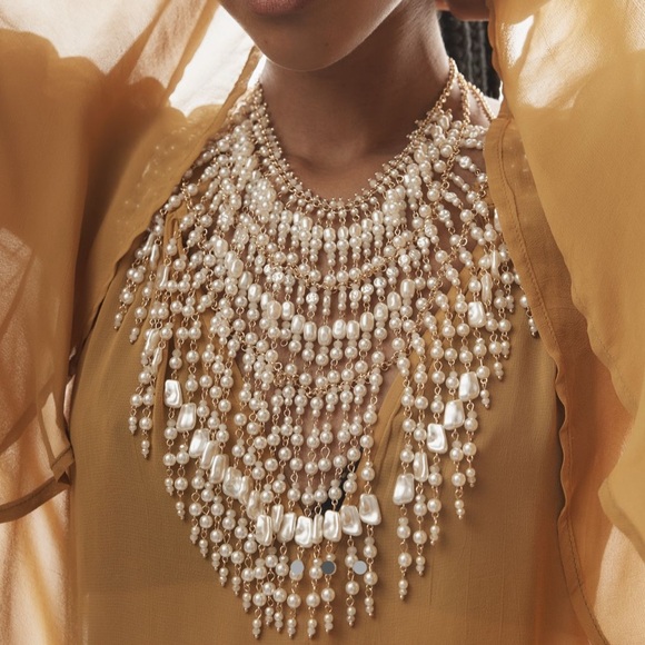 Anthropologie Jewelry - Anthropologie Layered Pearl Necklace